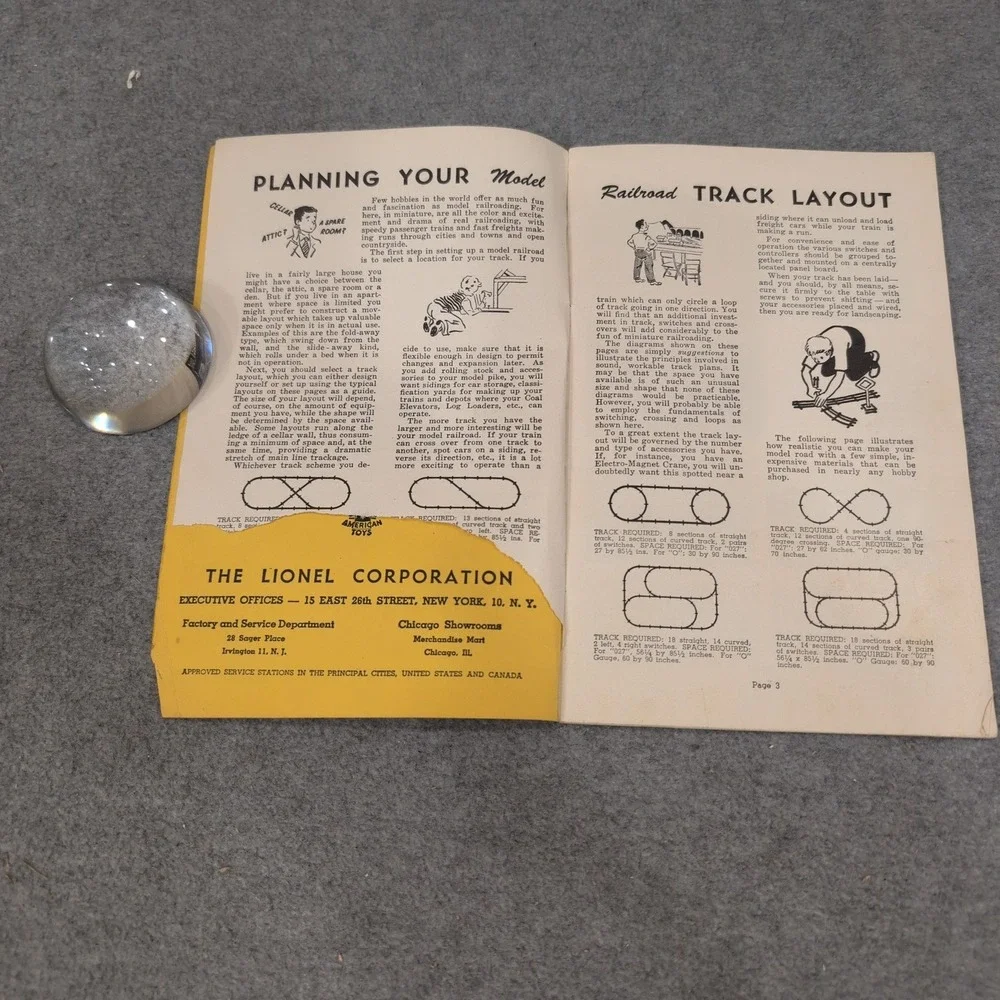 1948 Lionel Trains Instructions for Assembling and Operating Manual Form 703 - Picture 5 of 6